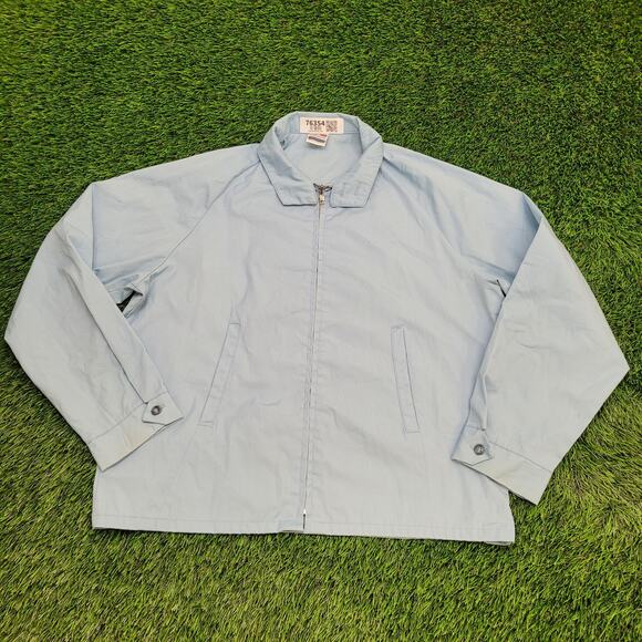 Vintage 70s MOD Jacket Large 24x25 Boxy Baggy - Picture 1 of 13